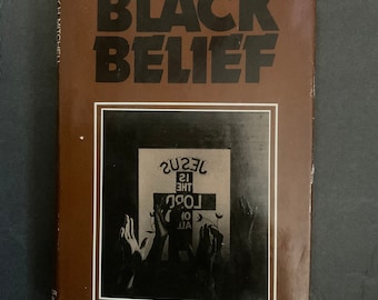 Black Belief SIGNIERT Henry H. Mitchell Erste Ausgabe 1975