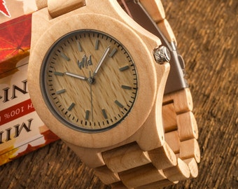 Mens watch , wooden jewel, 1st fathers day , Wood Watch for men,  personalized  watch, Mens watch, wooden watch, fathers day,  KO25
