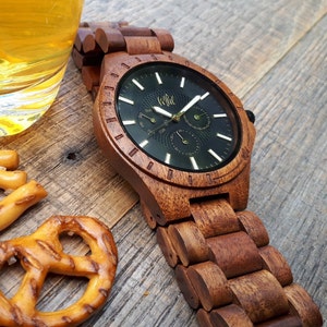 To my Husband , Husband Gift, engraved watch, Wooden watches, Mens watch, watch for mens, Cadeau personnalisé, Fathers day gift, TN10