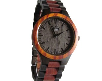 Wooden Watch, mens Watch, Gifts for him, boyfriend Gift, Mens Gift, Custom engraved watch, Personalized groom wood Watches, TOP700