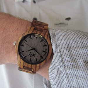 Wood Watches, personalized watch, Boyfriend Gift, custom watch, Mens wood watch, anniversary watch, Engraved watch, Anniversary Gift, TOP500