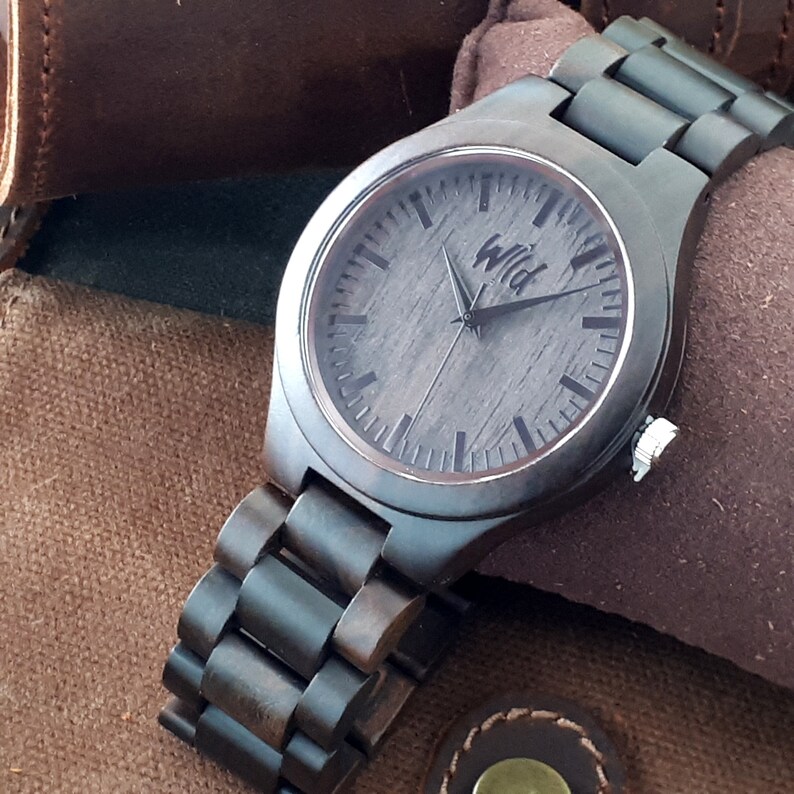 Wood Watch, personalized watch, engraved watch, Groomsmen gift, Cadeau personnalisé, Graduation gift, boyfriend gift, engraved watch, TOP30 image 4