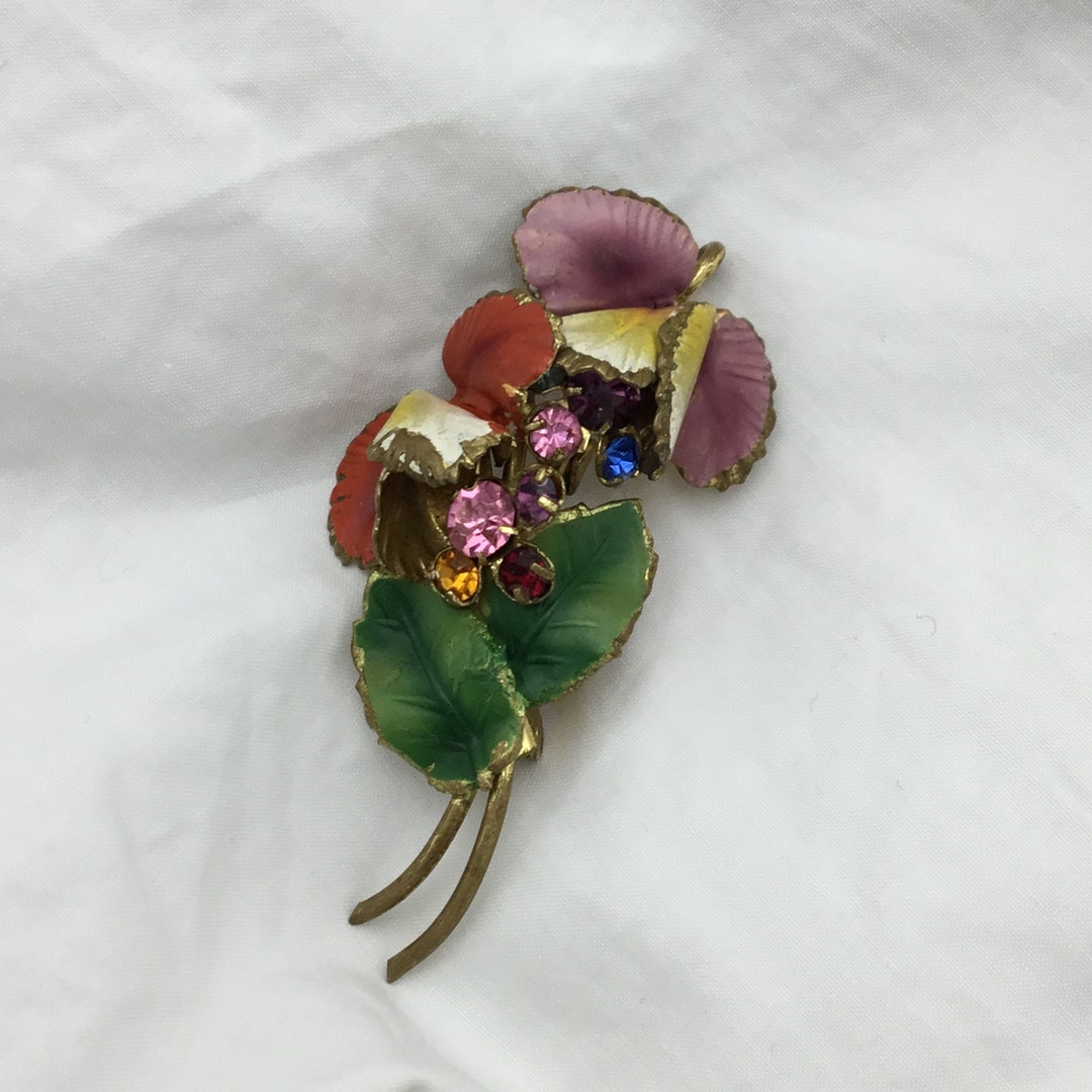 Pendentif émaillé Remy Dis Paris - Vintage Années 80/90 - Made In France