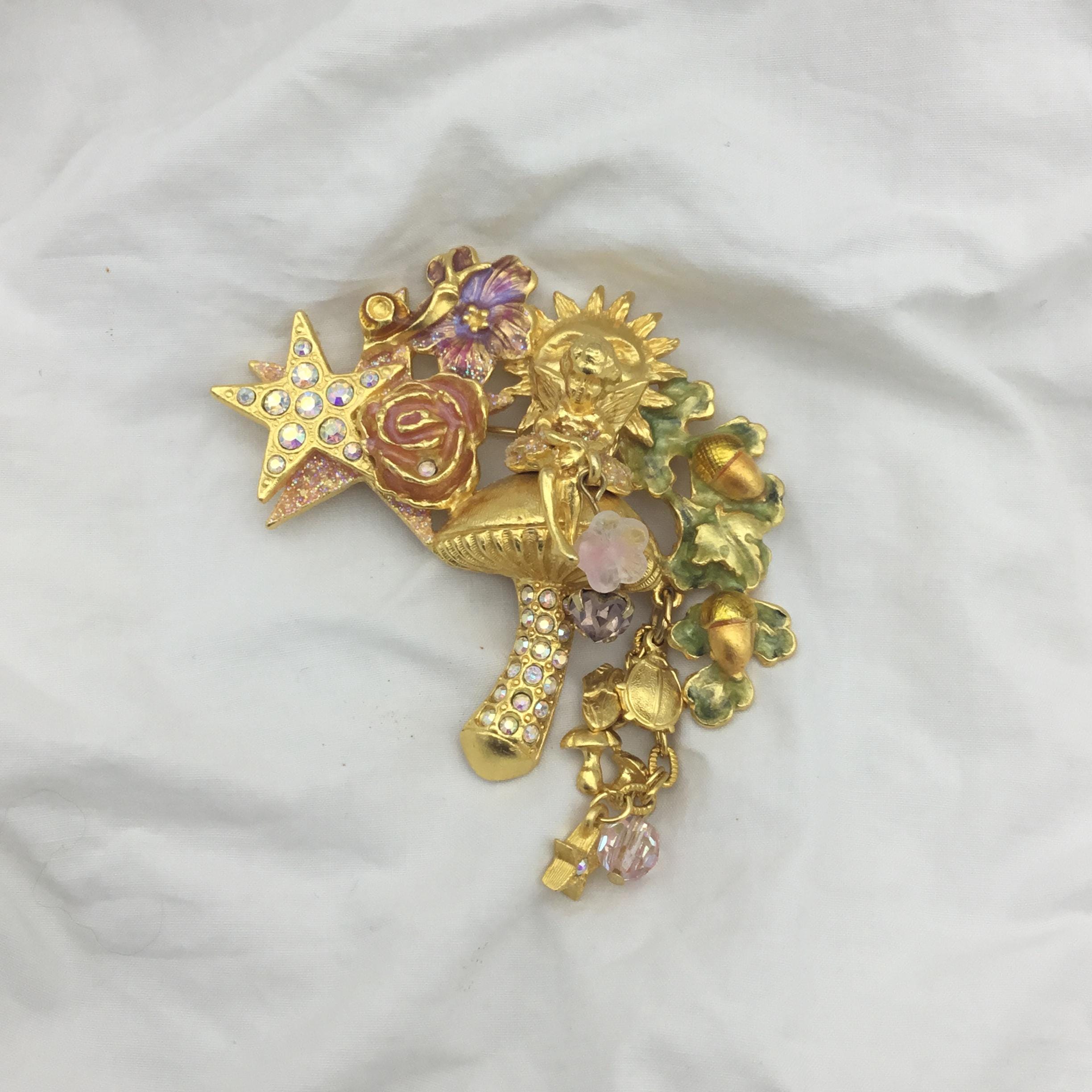 Kirks Folly Brooches - Etsy UK