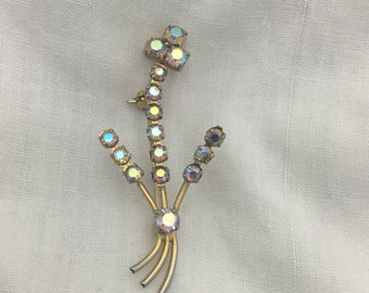 MFA ヴィンテージ　ガーネット　ブローチ　Sterling　アメリカ製 英国イギリス1977年製ヴィンテージカーネリアンSTERLINGシルバー