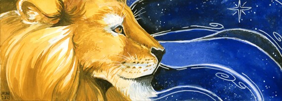 Original Gouache Painting: He is on the Move | Etsy