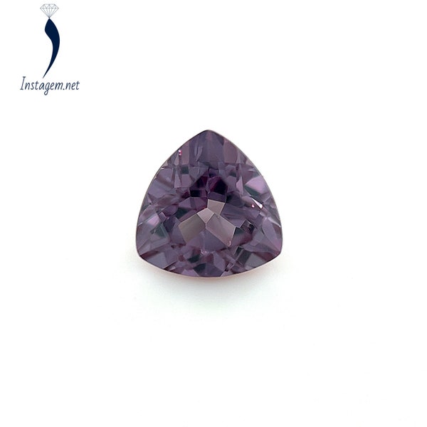 Synthetic Color Change Sapphire Trillion Cut AAA Quality Loose Gemstone Available in 3x3MM-7x7MM