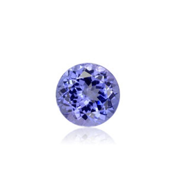 Natural Arusha Tanzanite Round Shape AA+ Quality Loose Gemstone Available in 4.5MM-7MM