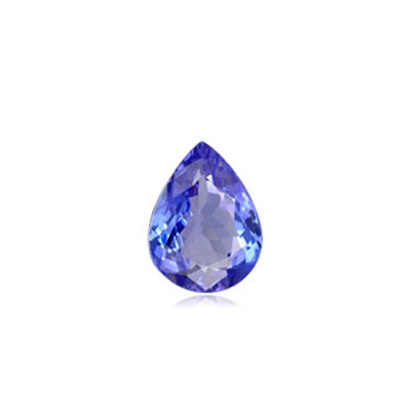 1.00-1.10 Cts of 8x5 mm AA Pear Natural Arusha Tanzanite ( 1 pc ) Loose Gemstone-391188