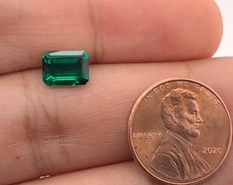 Lab Created Emerald AAA Quality Emerald Shape Available in 4x3MM-18x13MM