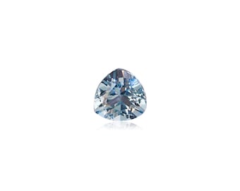 Natural Aquamarine Trillion Cut AA+ Quality Loose Gemstone Available in 5MM-11MM