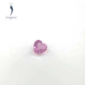 Natural Pink Sapphire Heart Shape Faceted AAA Quality Available in 2x2MM - 3.7x3.7MM