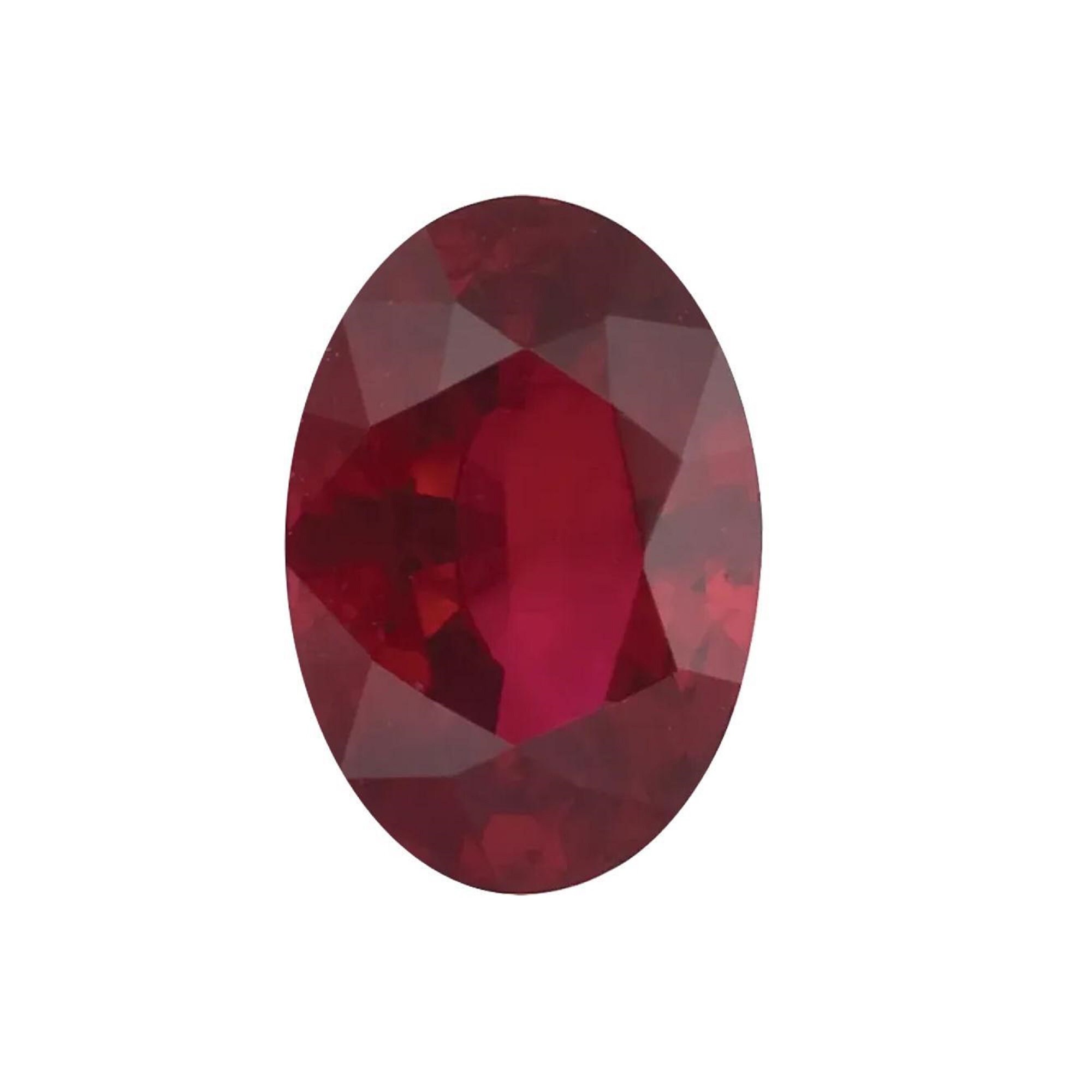 Oval Shape Ruby Natural Ruby Oval Shape AA/A Quality Gemstone Available in 4x3mm-7x5mm ...
