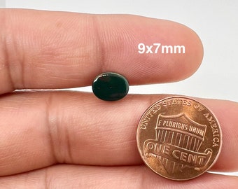 Natural Bloodstone Oval Buff Flat Top-cut Calibrated Cabochon AA Quality with Less Red Spots Available in 7x5MM-16x12MM