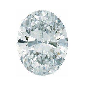 Natürlicher Oval geschliffener weißer Melee Diamant VS/SI1/SI2-SI3 Qualität erhältlich in 3,00 x 2,30MM- 5,00 x 3,50MM