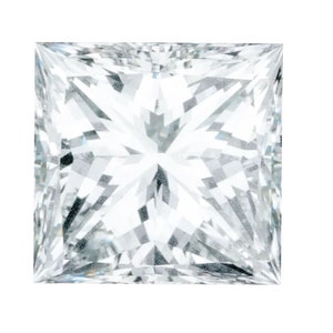 Natürlicher Princess-Cut Weiß Melee Diamant VS/SI1/SI2-SI3/I1 Qualität erhältlich in 1,00MM - 3,50MM