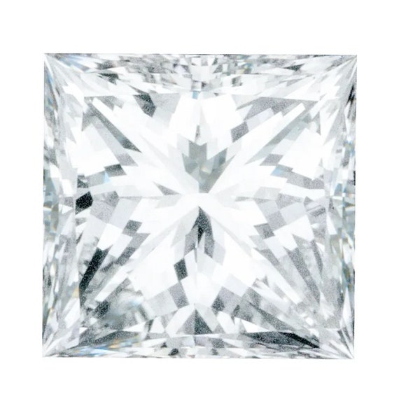 Natural Princess-Cut White Melee Diamond VS/SI1/SI2-SI3/I1 Quality Available in 1.00MM - 3.50MM