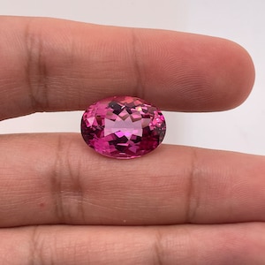 Natural Mystic Pink Topaz Oval AAA Loose Gemstone Available in 5x3MM-20x15MM
