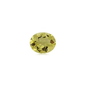 Limone naturale citrino ovale a scacchi taglio qualità AAA da 9x7MM-18x13MM
