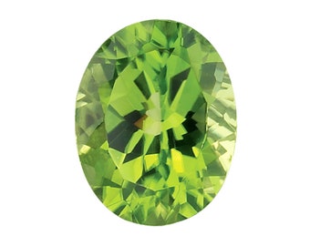 Natural Oval Shape AAA Quality Loose Peridot Gemstone Available in 6x4MM-14x10MM