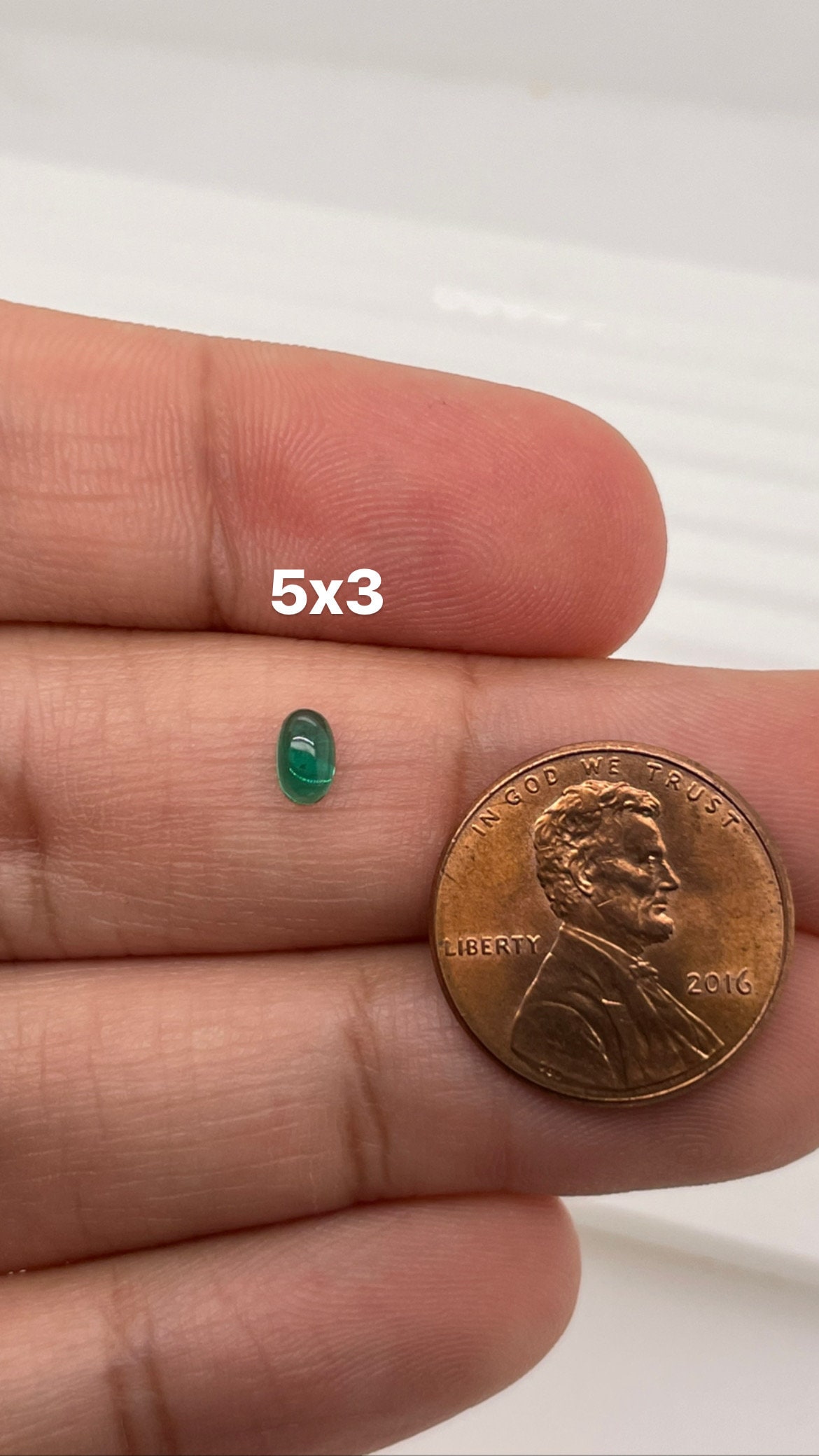 Lab Created Emerald Elongated Cushion Shape AAA Quality