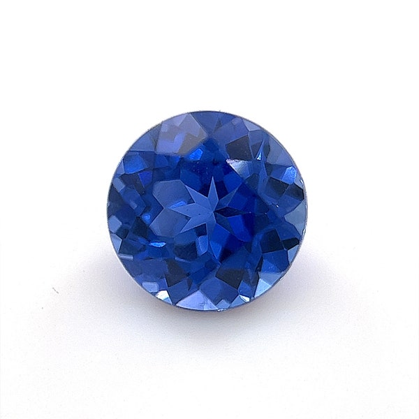 Lab Grown Tanzanite Sapphire Round Cut AAA Quality Available in 3mm - 8mm