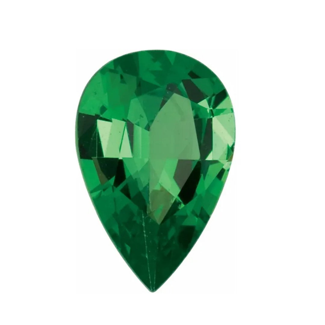 Natural Tsavorite Princess-cut Shape AAA/AA Quality Faceted Gemstone ...