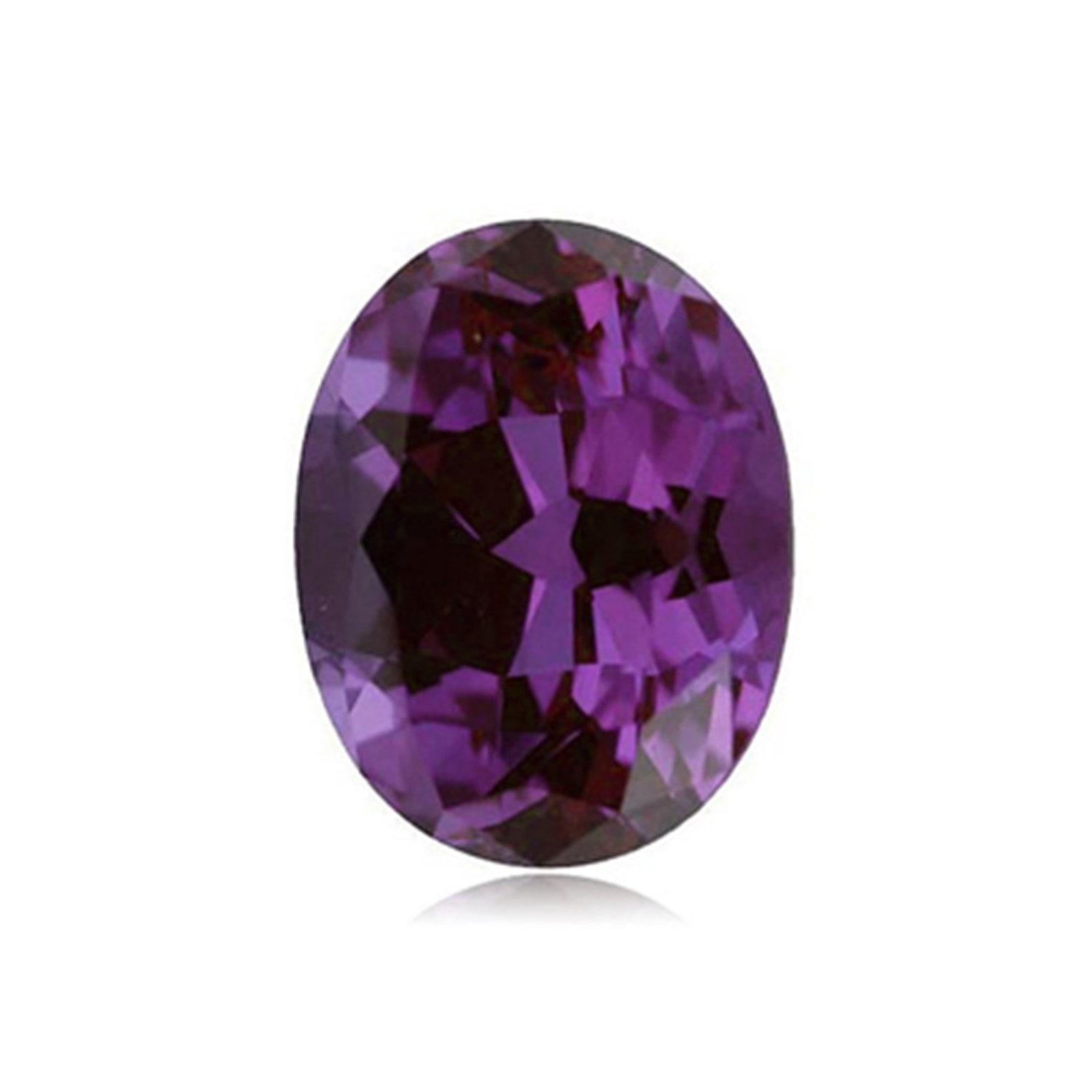 Lab Created Alexandrite Oval Shape AAA Quality Precision Cut From 3x2mm ...