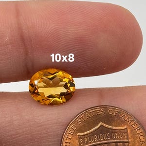 Natural Citrine Oval Shape Faceted AAA/AA/A Quality Gemstone Available in 5x3MM-18x13MM