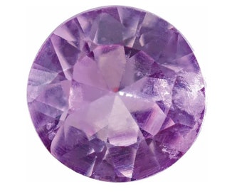 Natural Purple Sapphire Round Faceted Diamond-cut AA/A Quality Gemstone Available in 1.25MM-4MM