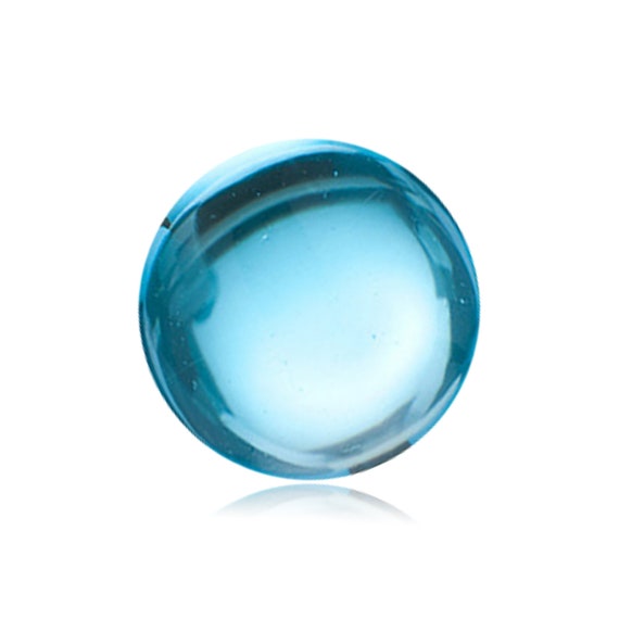 Cabochon blue best sale topaz