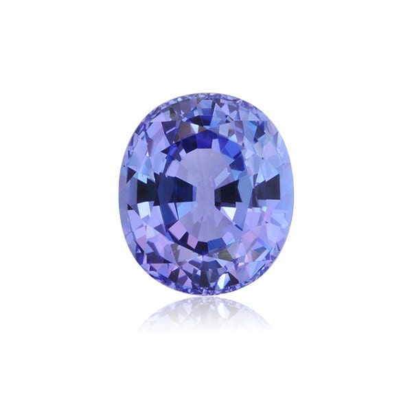 1.05-1.07 Cts of 7x5.5 mm AA Oval Step Cut Natural Arusha Tanzanite ( 1 pc ) Loose Gemstone-391185