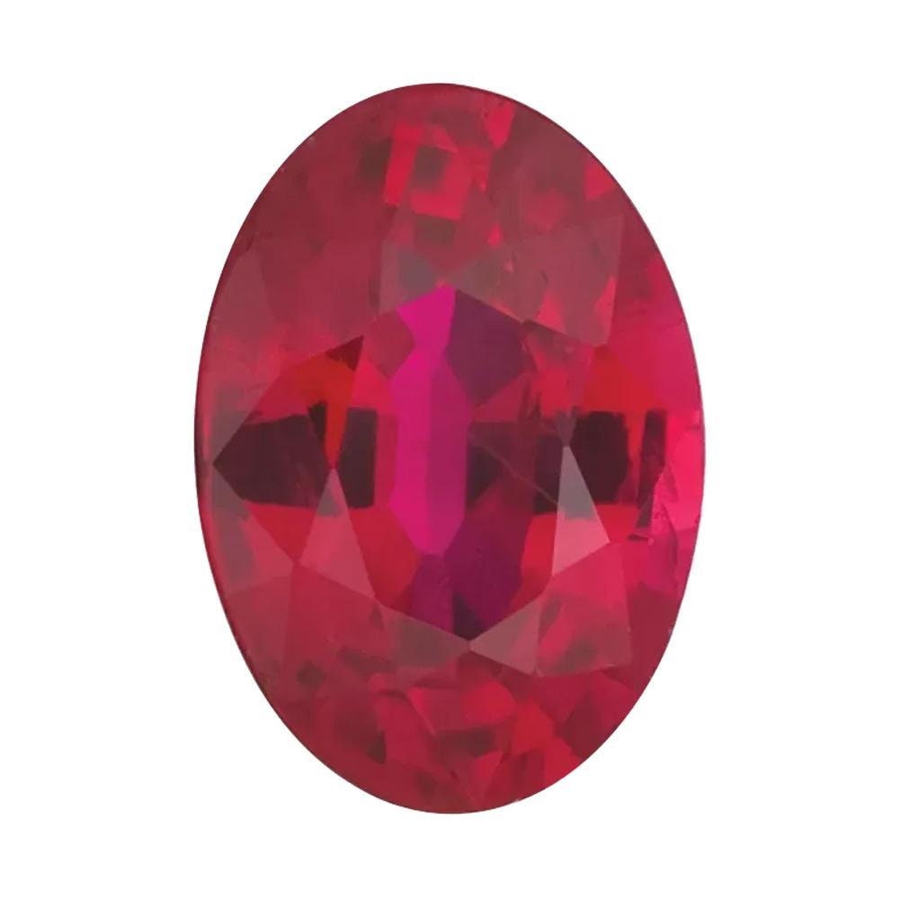 Oval Shape Ruby Natural Ruby Oval Shape AA/A Quality Gemstone Available in 4x3mm-7x5mm ...