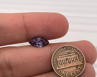Lab Created Alexandrite Marquise shape AAA Quality from 2.5x1.25MM-12x6MM