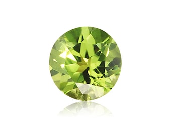 Natural Round Shape AAA Quality Loose Peridot Gemstone Available in 3MM-10MM