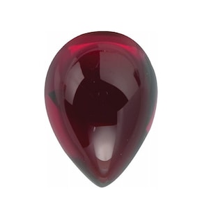 Natural Mozambique Garnet Pear Shape AA Calibrated Cabochon Available in 5x3MM-9x6MM