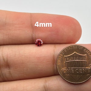 Pigeon Blood Red Heart Cut Moissanites