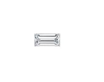 Lab Grown White Moissanite Baguette Step Cut Eye Clean Quality DEF Color Precision Cut Available in 2x1MM - 17x4MM