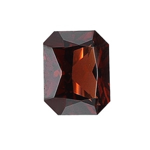 Granate de Mozambique natural, corte radiante, esmeralda, calidad AAA, 8 x 6 mm - 10 x 8 mm