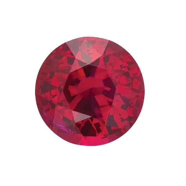 Natural Ruby Round Shape AA/A Quality Gemstone Available in 2.25MM-5.5MM