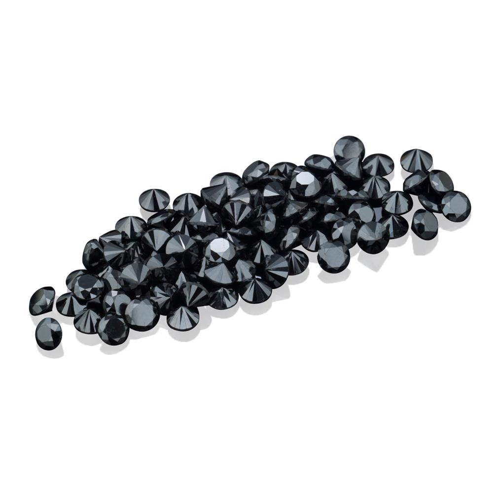 Black Diamond Glass Cabochons – Estate Beads & Jewelry