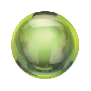 Natural Peridot Round Shape Calibrated Cabochon Available in 3MM-6MM