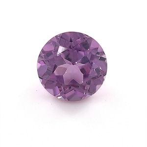 Synthetic Purple Sapphire AAA Quality Round Cut for Jewelry Making Precision Cut Available in 3MM - 8MM