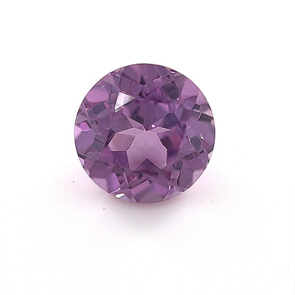 Synthetic Purple Sapphire AAA Quality Round Cut for Jewelry Making Available in 3MM - 8MM