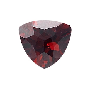 Natural Mozambique Garnet Trillion Checkered Board Cut AAA Quality from 6MM-10MM