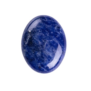 Natürliche Sodalith Oval Cabs AAA Qualität Flache Steine Erhältlich in 8.0x6.0MM - 25.0x18.0MM (5er Paket)