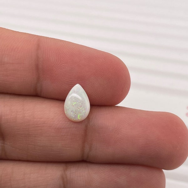 Natural Australian Opal Pear Shape AA Quality Calibrated Cabochon Available in 5x3MM-10x7MM