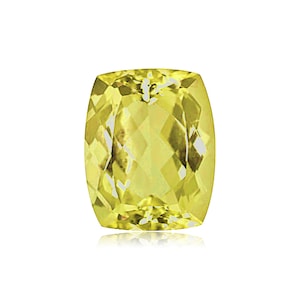 Citrino limone naturale taglio cuscino allungato qualità AAA da 7x5MM-11x9MM