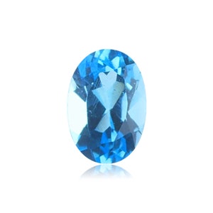Swiss Blue Topaz Oval Shape AAA/AA Quality Loose Gemstone from 5x4MM-24x15MM