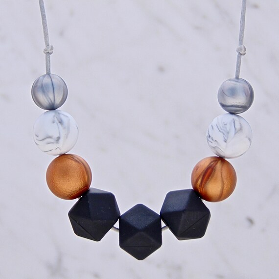 copper teething necklace